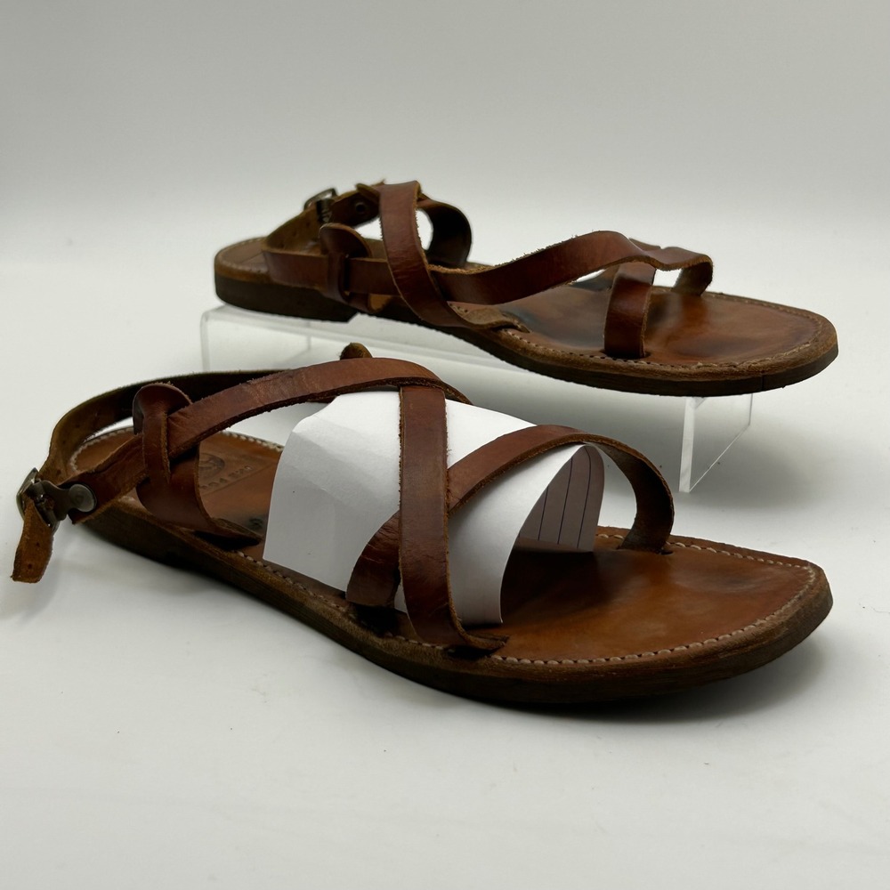 Melissinos The Poet Aeolian Greek Jesus Sandals Handmade Athens Womens 9 Unisex‎